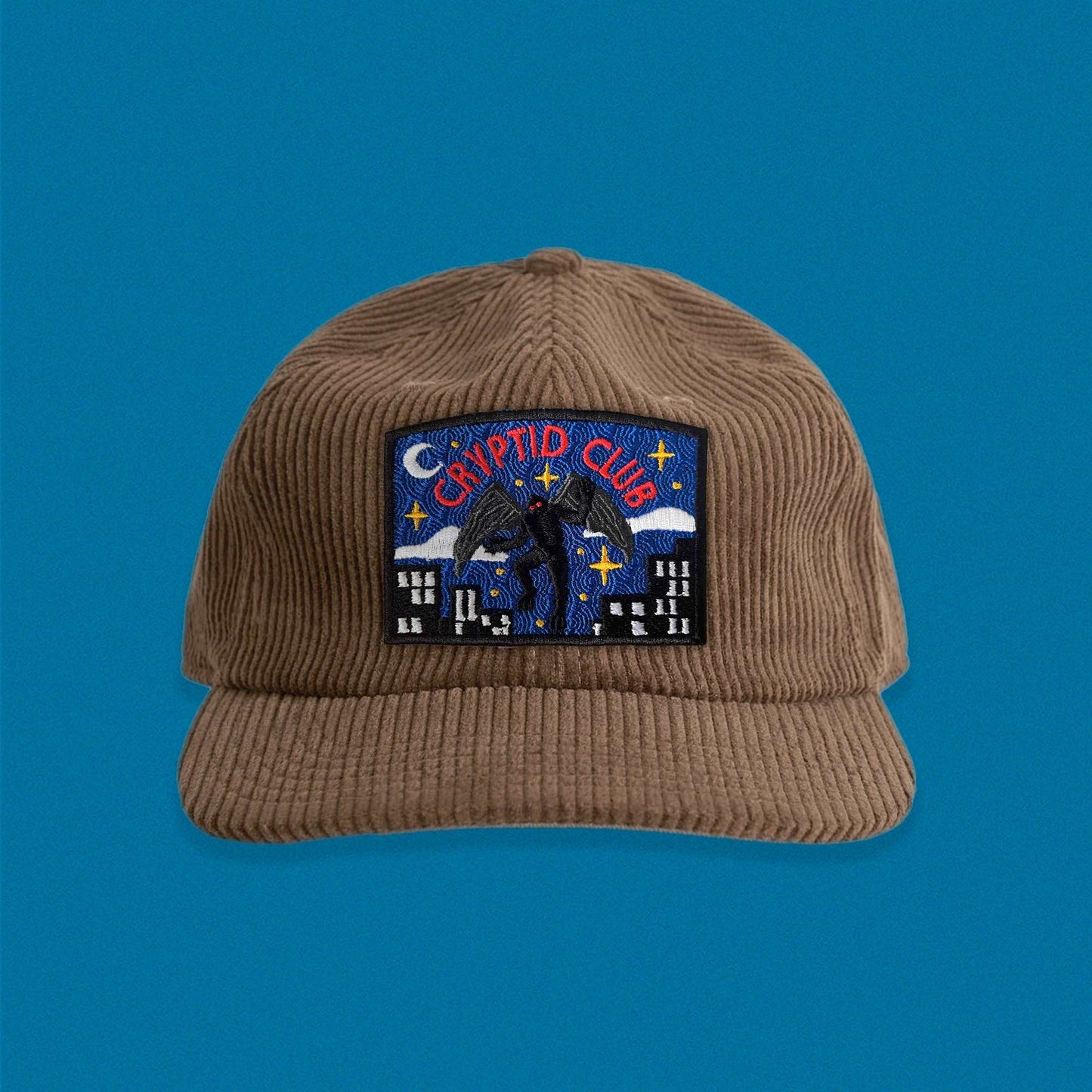 Mothman Cryptid Club Corduroy Hat