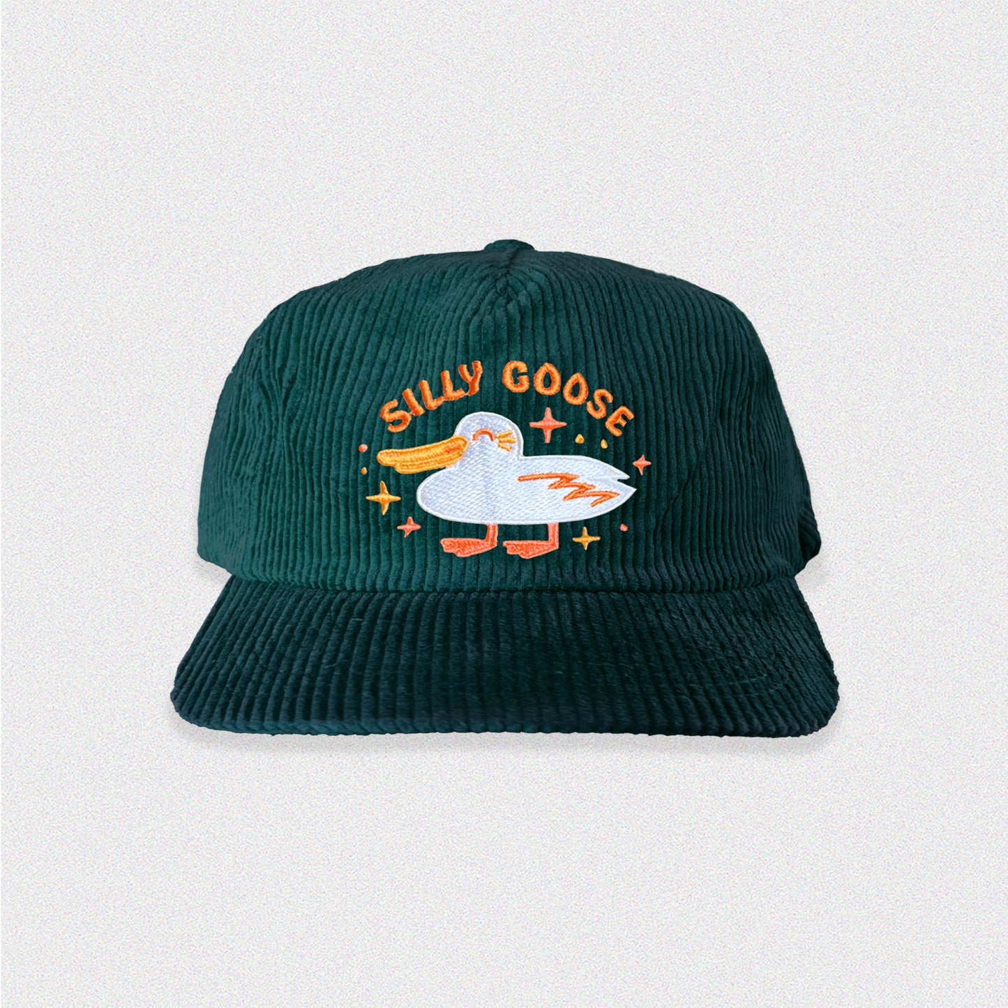 Silly Goose 5-Panel Corduroy Hat