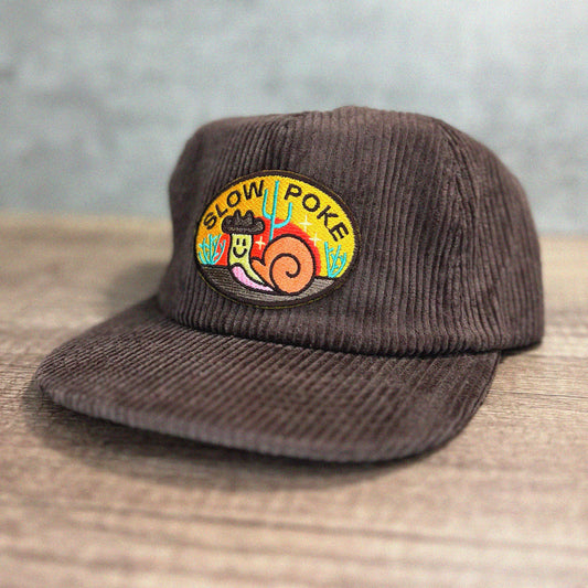 Slow Poke 5-Panel Corduroy Hat