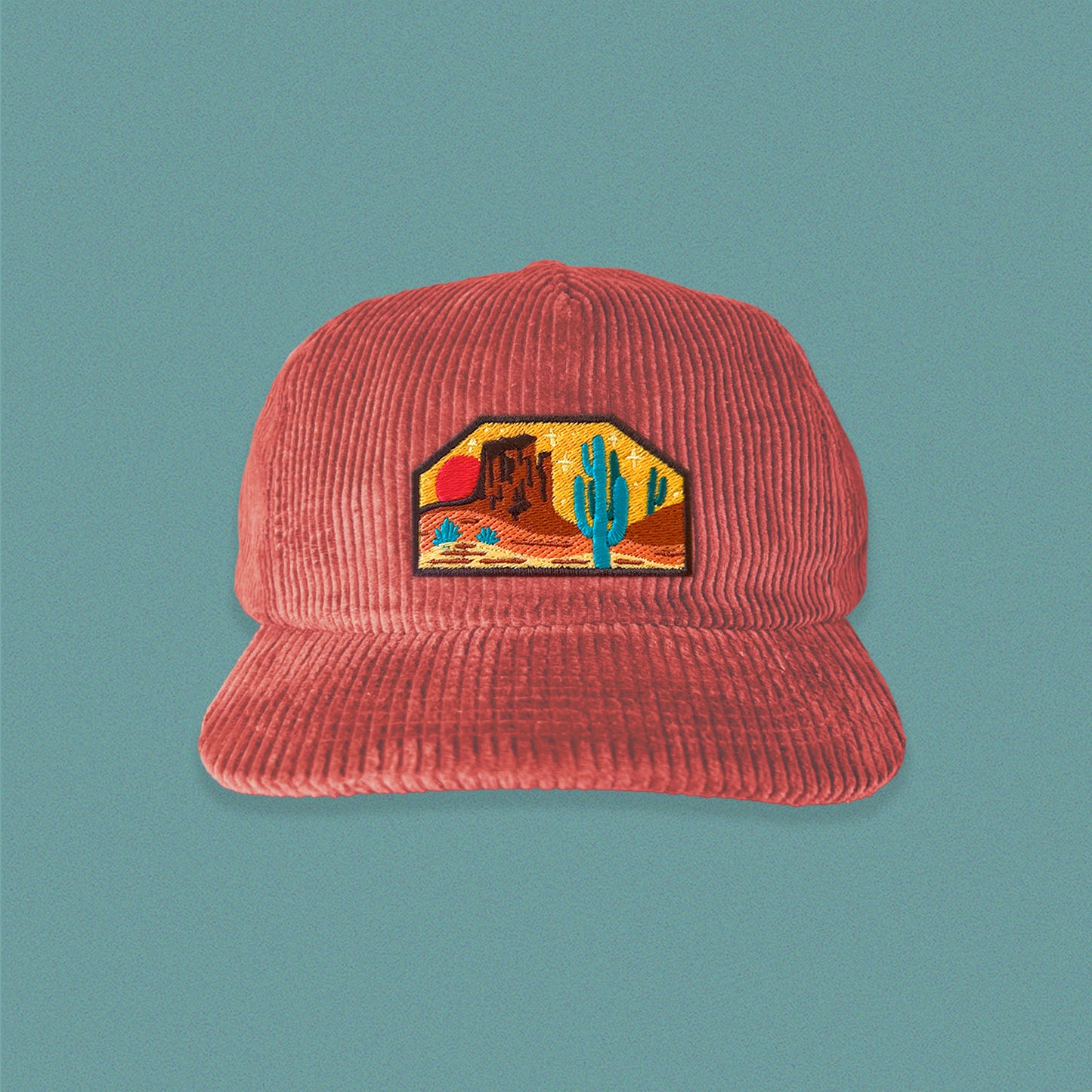 Wild West 5-Panel Corduroy Hat