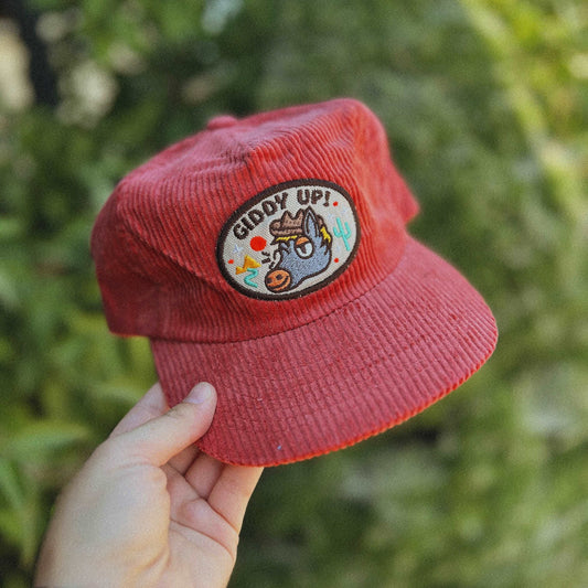 Giddy-Up 5-Panel Corduroy Hat