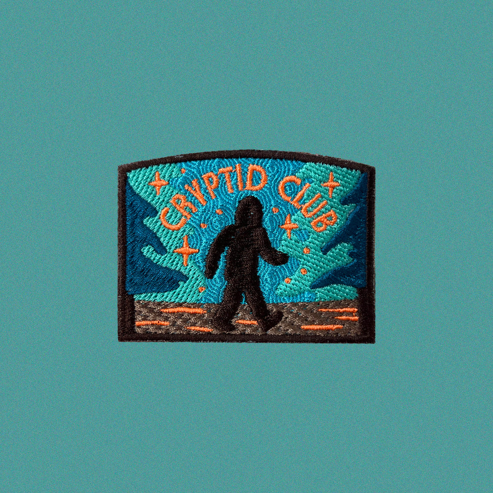Cryptid Club Bigfoot Patch