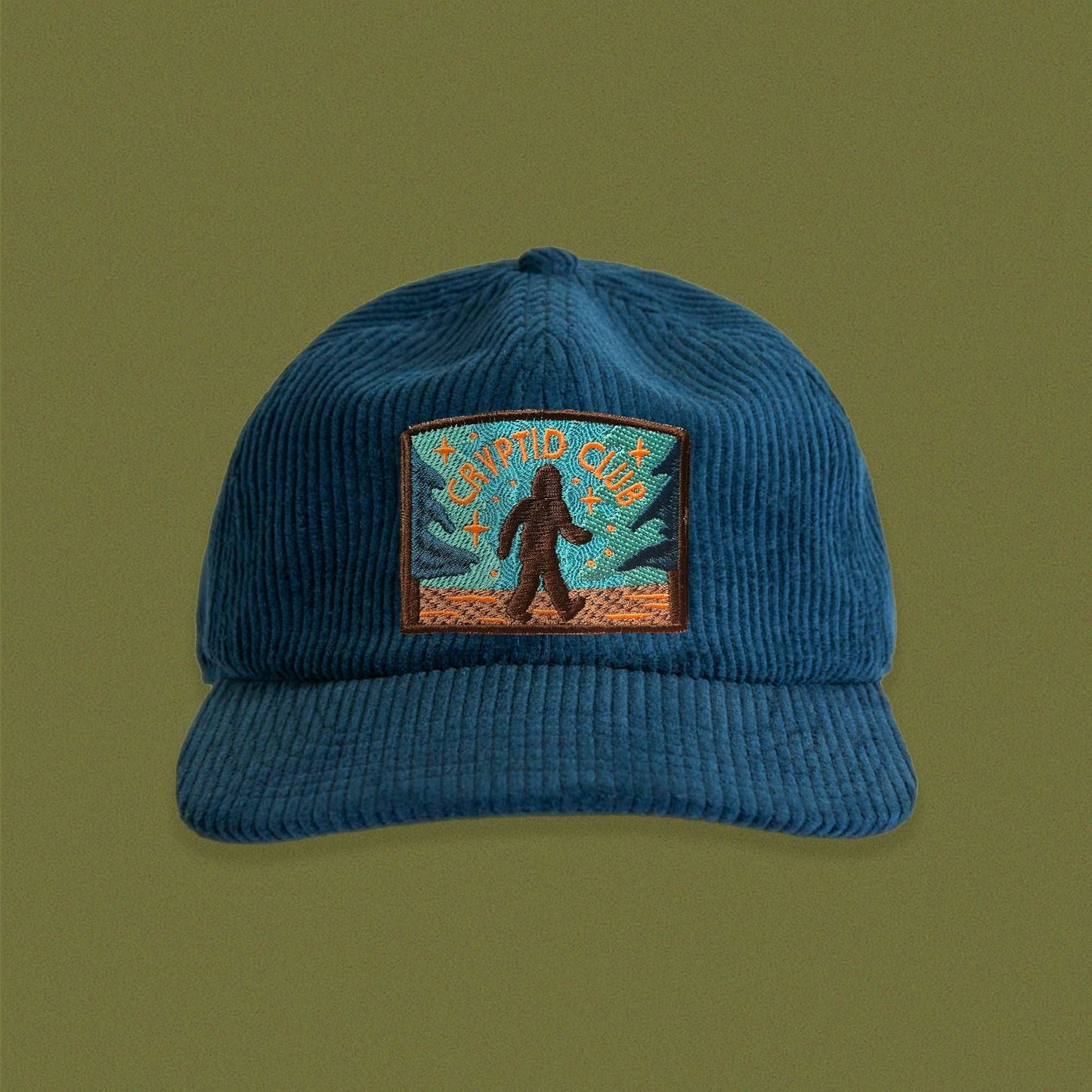 Bigfoot Cryptid Club Corduroy Hat