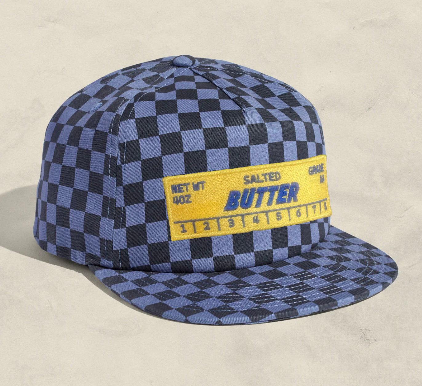 Butter Stick 5-Panel Checkered Floppy Hat