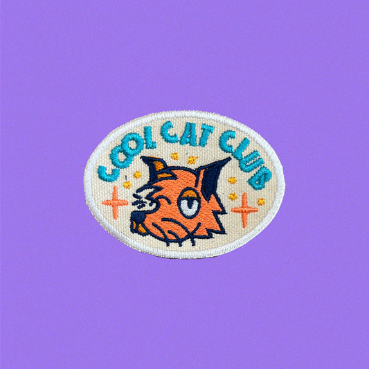 Cool Cat Club Patch