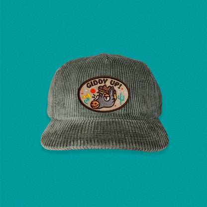 Giddy-Up 5-Panel Corduroy Hat