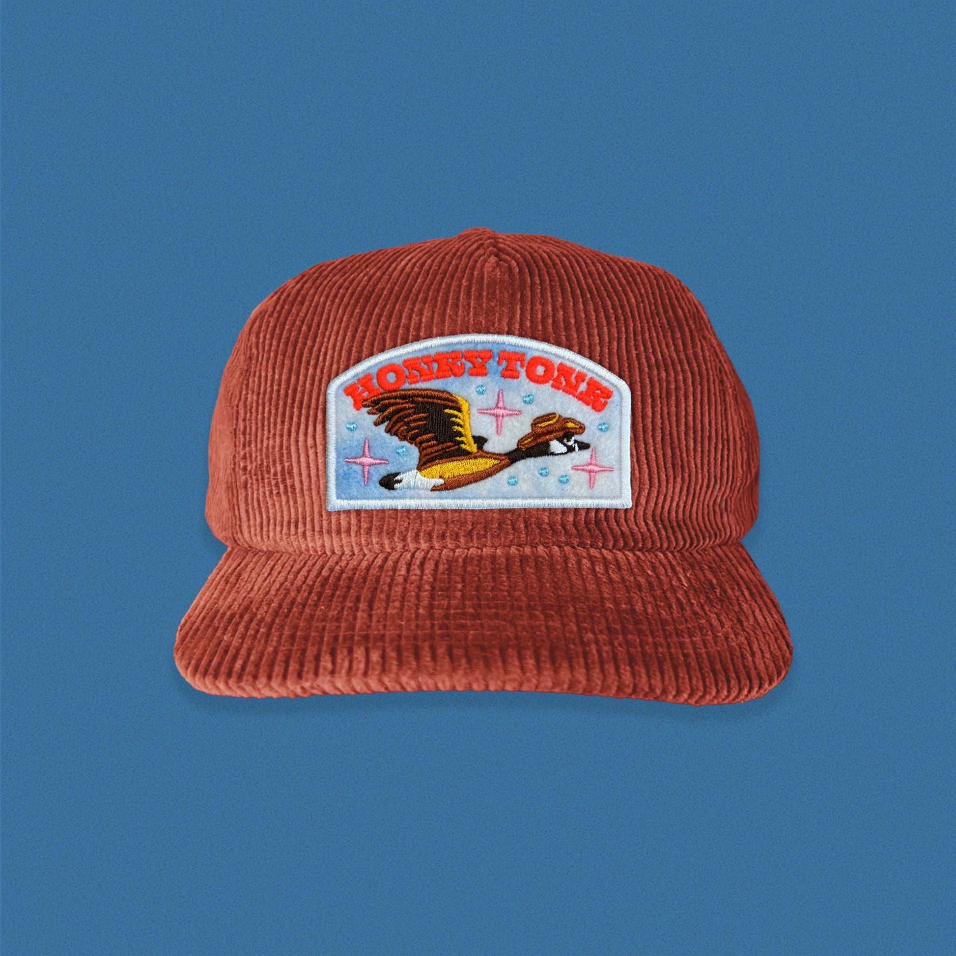 Honky Tonk Patch Corduroy Hat