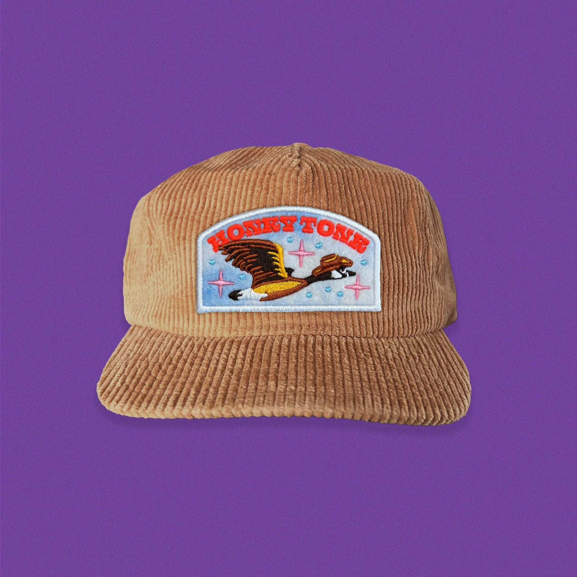 Honky Tonk Patch Corduroy Hat