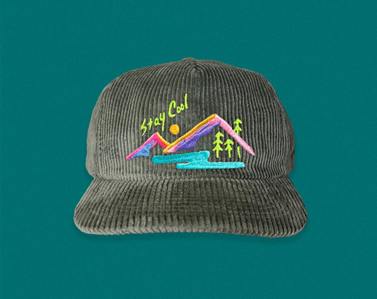 Stay Cool 5-Panel Corduroy Hat