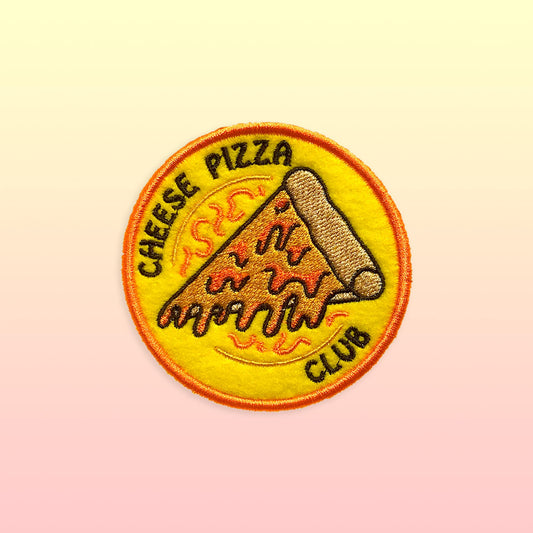 Cheese Pizza Club Patch