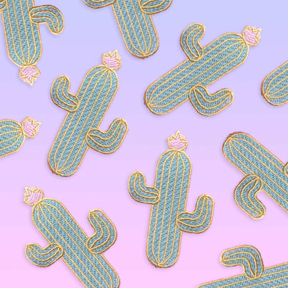 Gold Cactus Patch