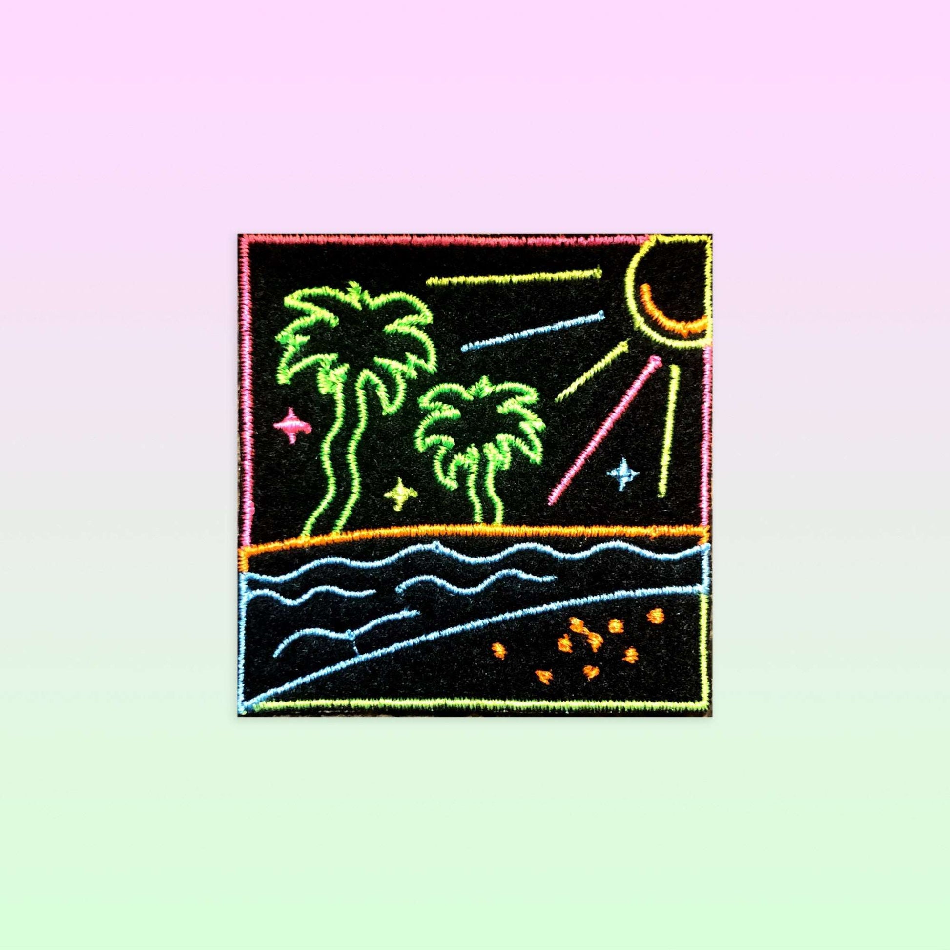 Neon Beach Patch