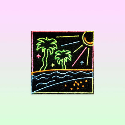 Neon Beach Patch