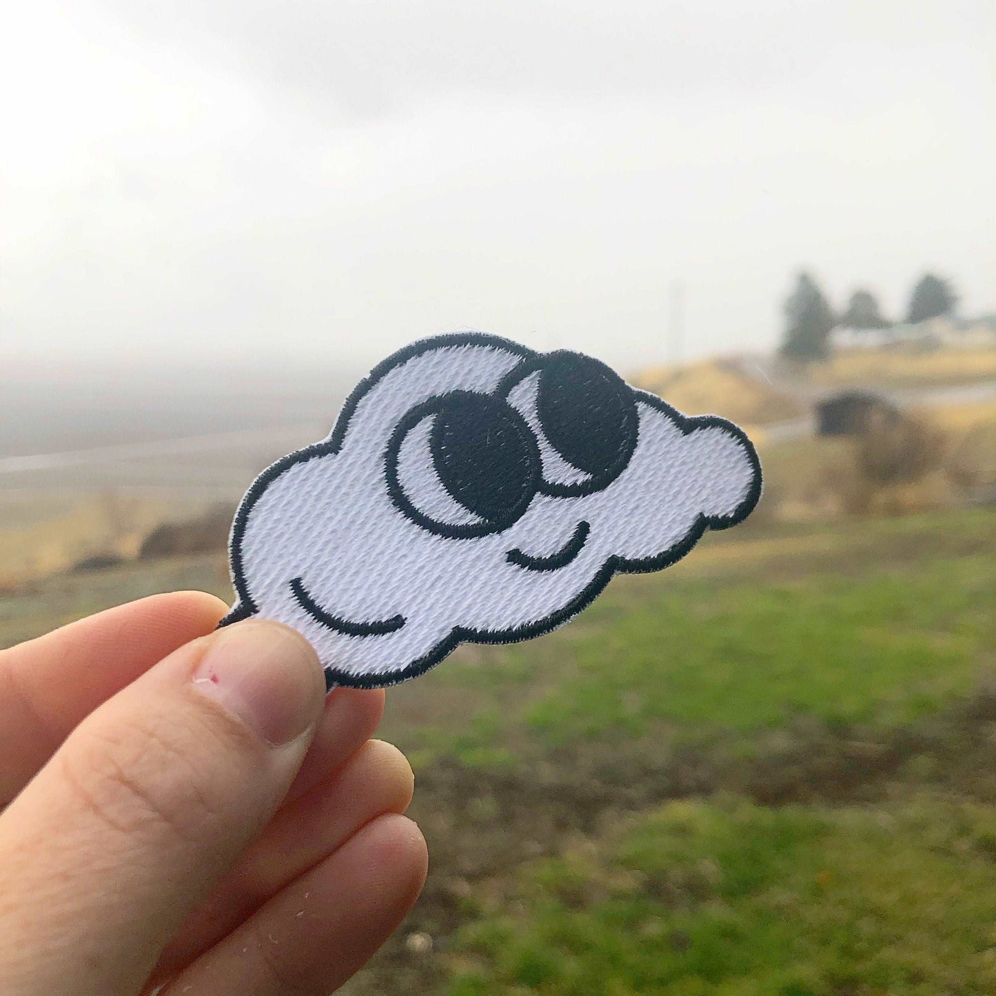 Cloud Googly Eye Patch