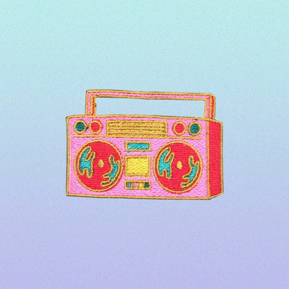 Boombox Patch