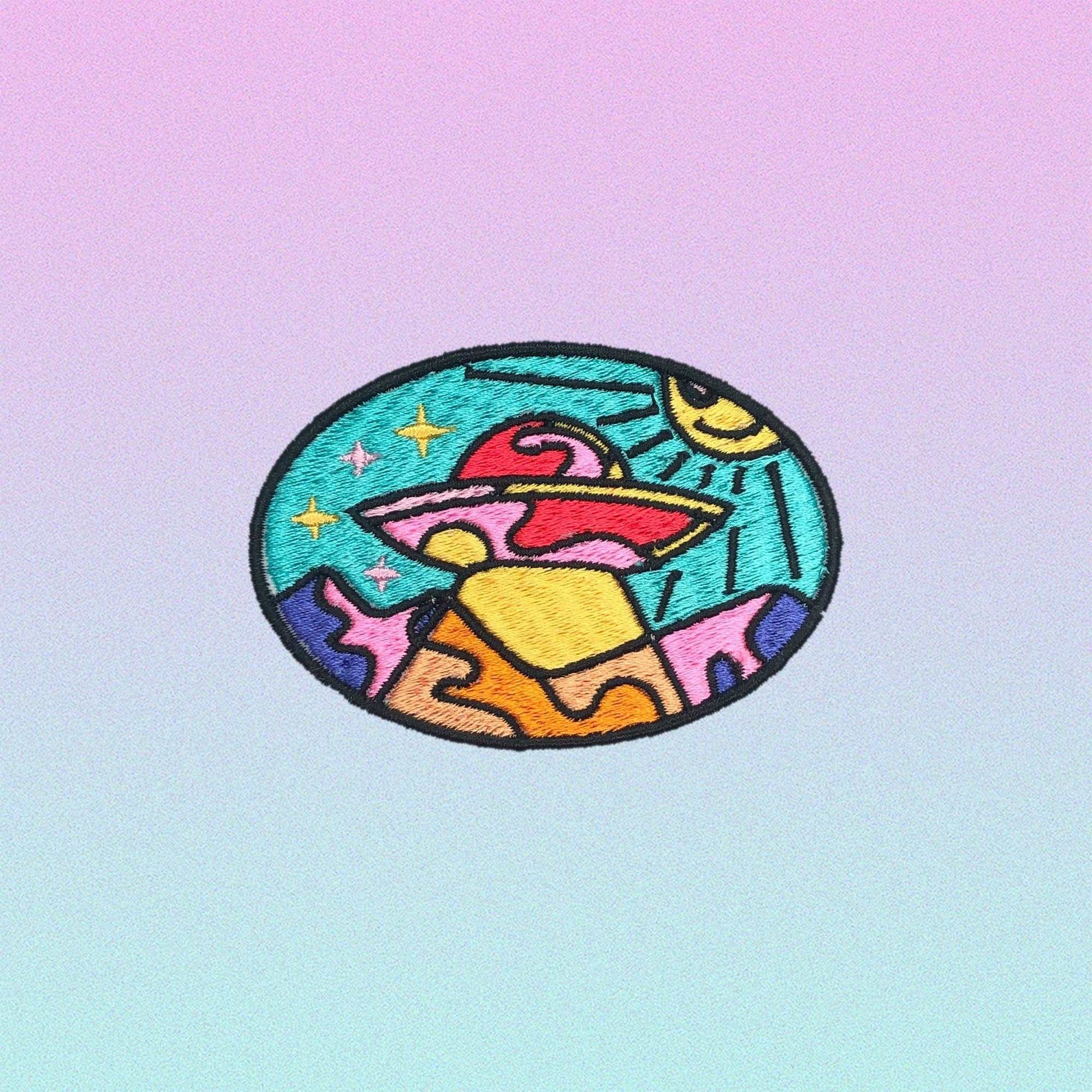 Cute UFO Patch