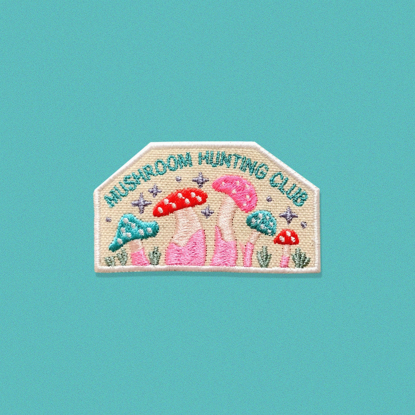 Mushroom Hunting Club Patch