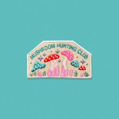 Mushroom Hunting Club Patch