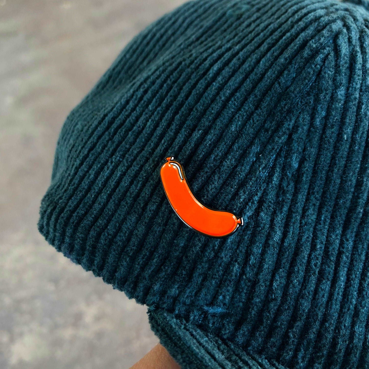 Hotdog Enamel Pin