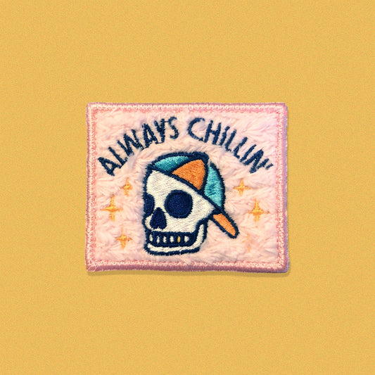 Always Chillin' Chenille Patch