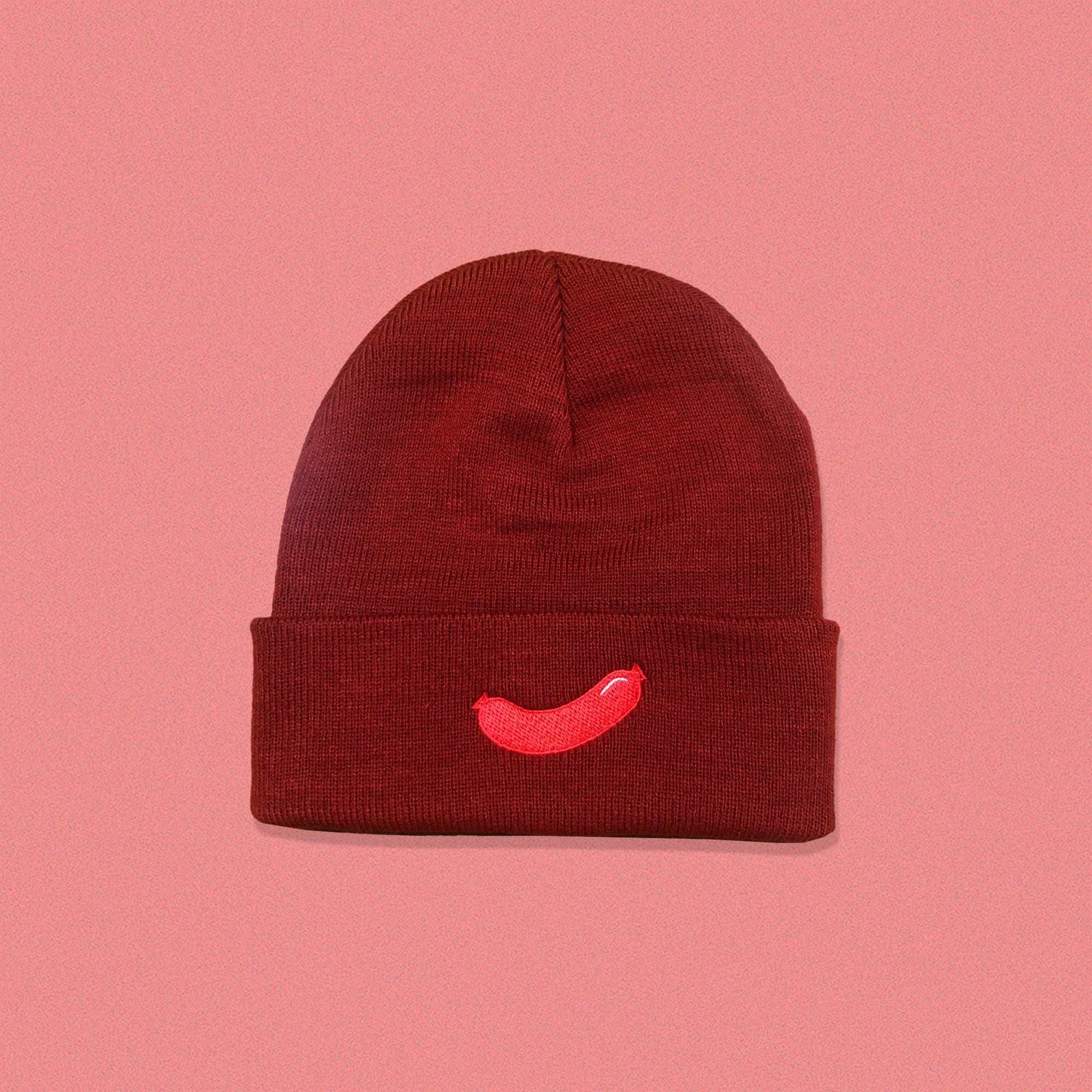 Hotdog Cuffed Beanie