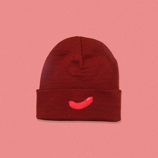 Hotdog Cuffed Beanie