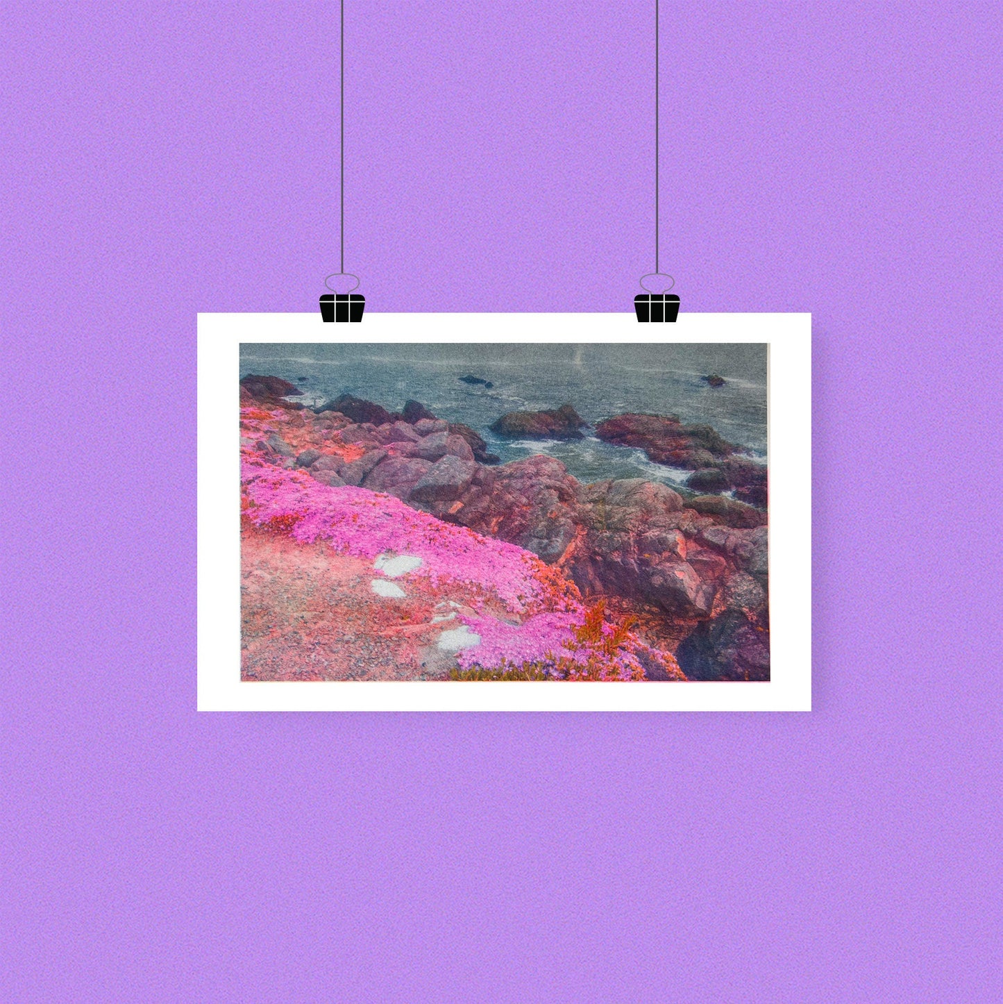 Wildflower Shore Riso Print