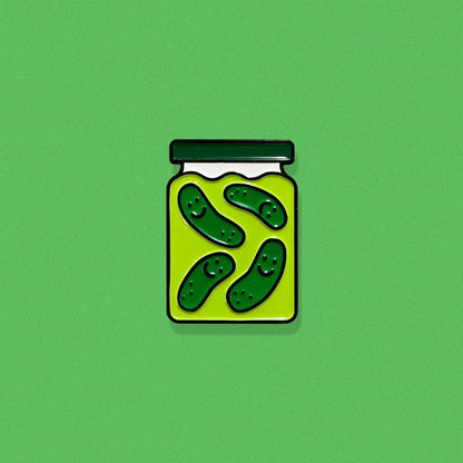 Pickle Jar Pin