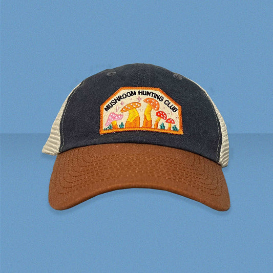 Mushroom Hunting Club Mesh Dad Hat