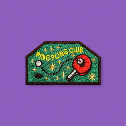 Ping Pong Club Patch