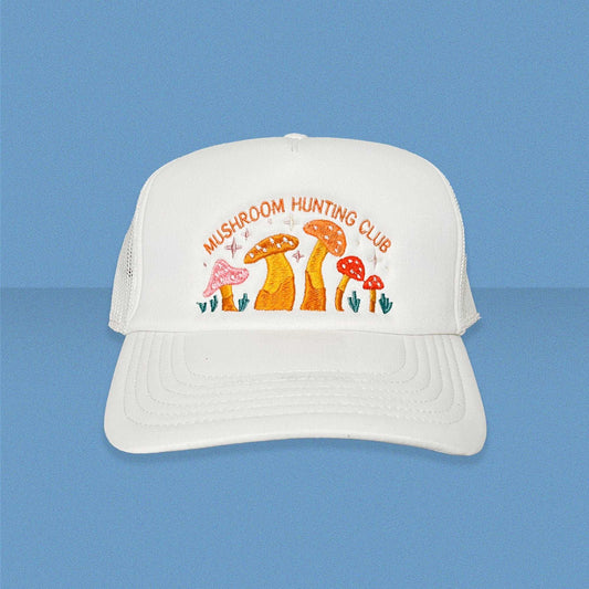 Mushroom Hunting Club Foam Trucker Hat