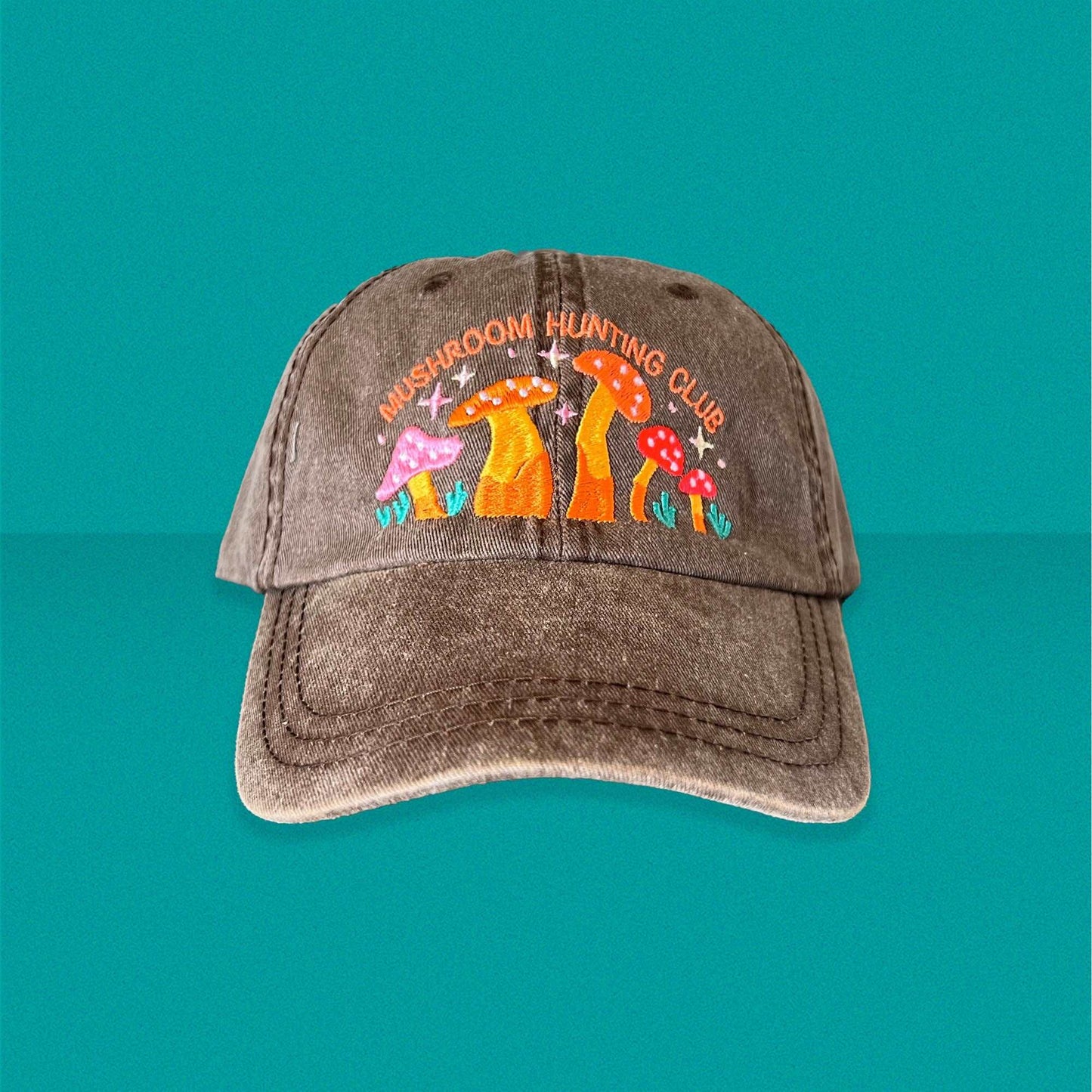 Mushroom Hunting Club Dad Hat