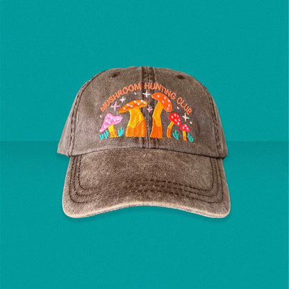 Mushroom Hunting Club Dad Hat