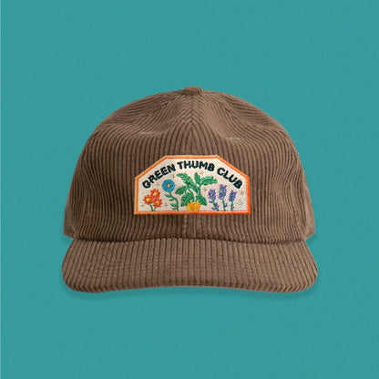 Green Thumb Club Corduroy Hat