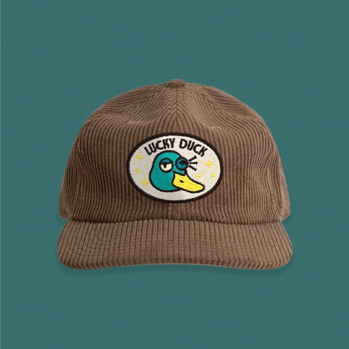 Lucky Duck Corduroy Hat