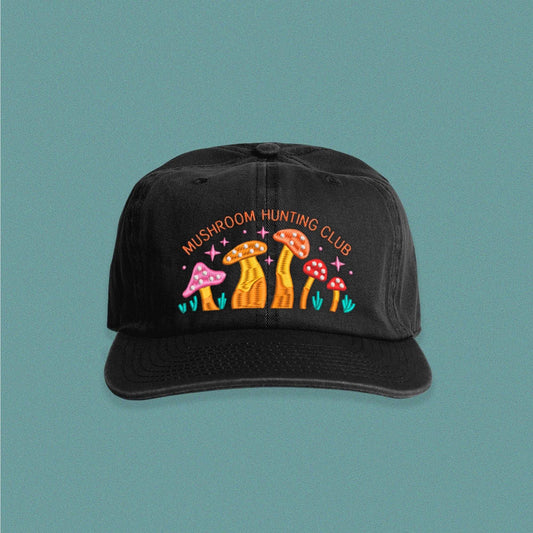 Mushroom Hunting Club Floppy Cap