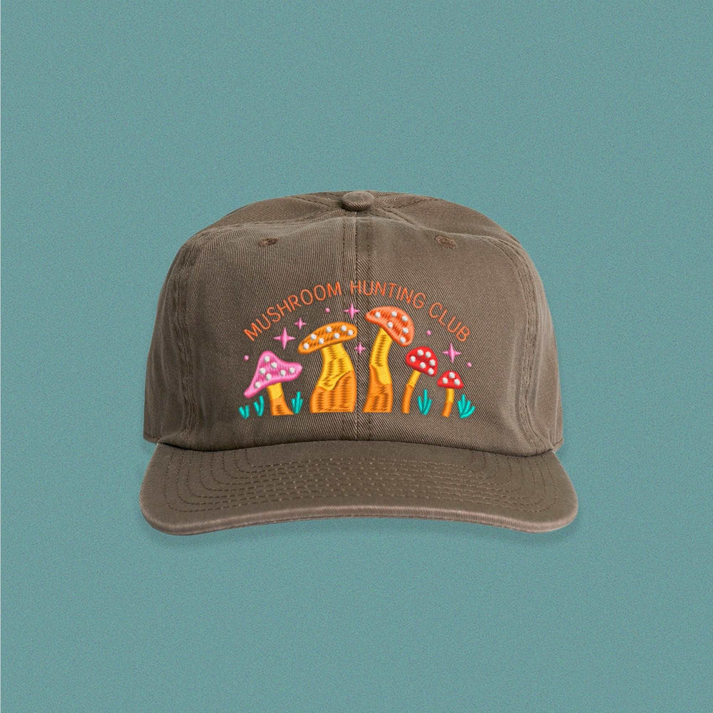 Mushroom Hunting Club Floppy Cap