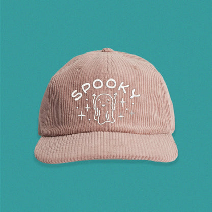 Spooky Ghost Corduroy Hat