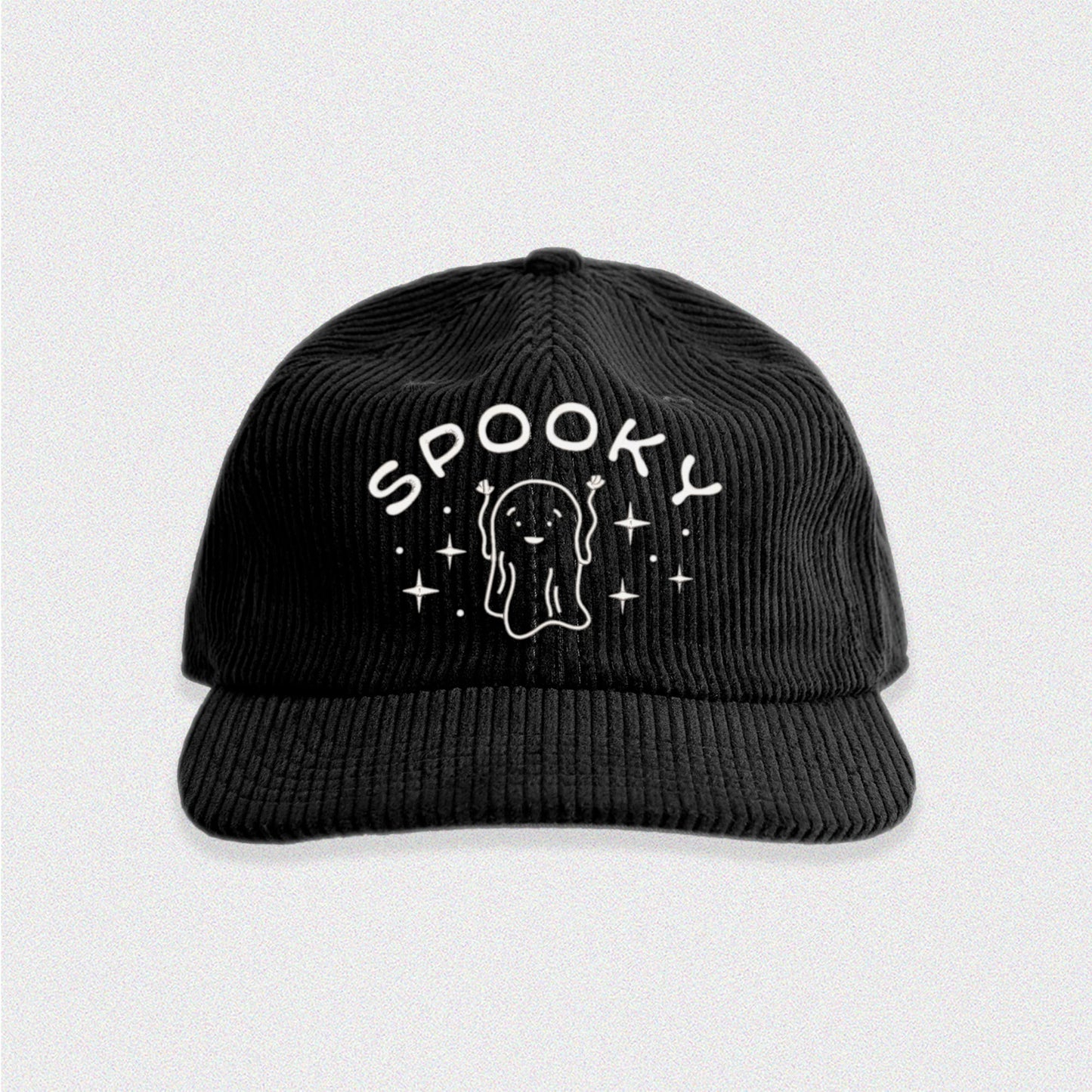 Spooky Ghost Corduroy Hat