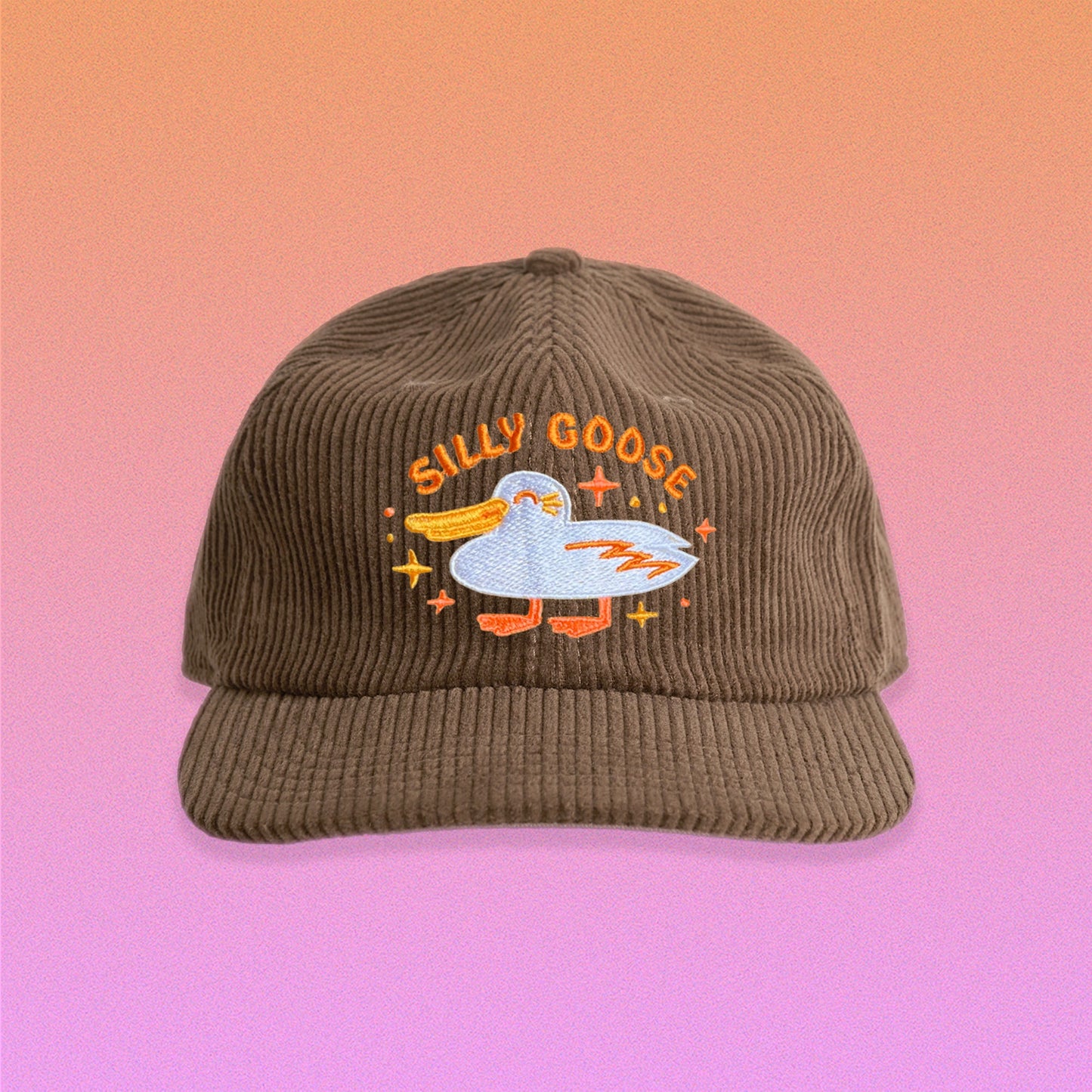 Silly Goose Corduroy Hat