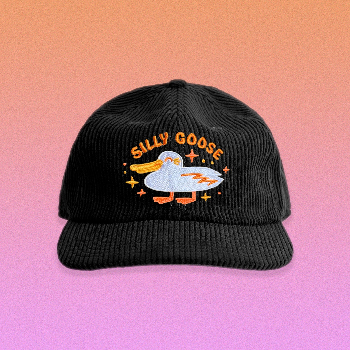 Silly Goose Corduroy Hat