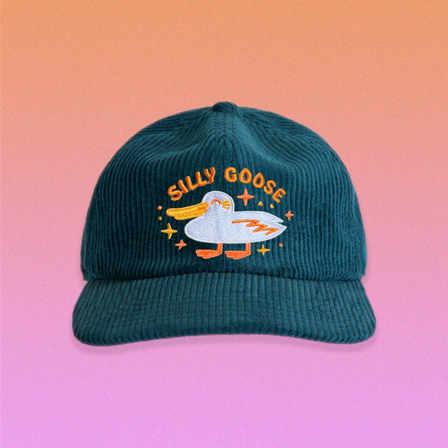 Silly Goose Corduroy Hat