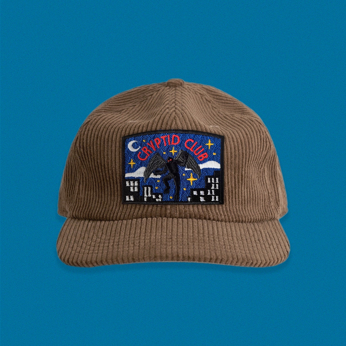 Mothman Cryptid Club Corduroy Hat