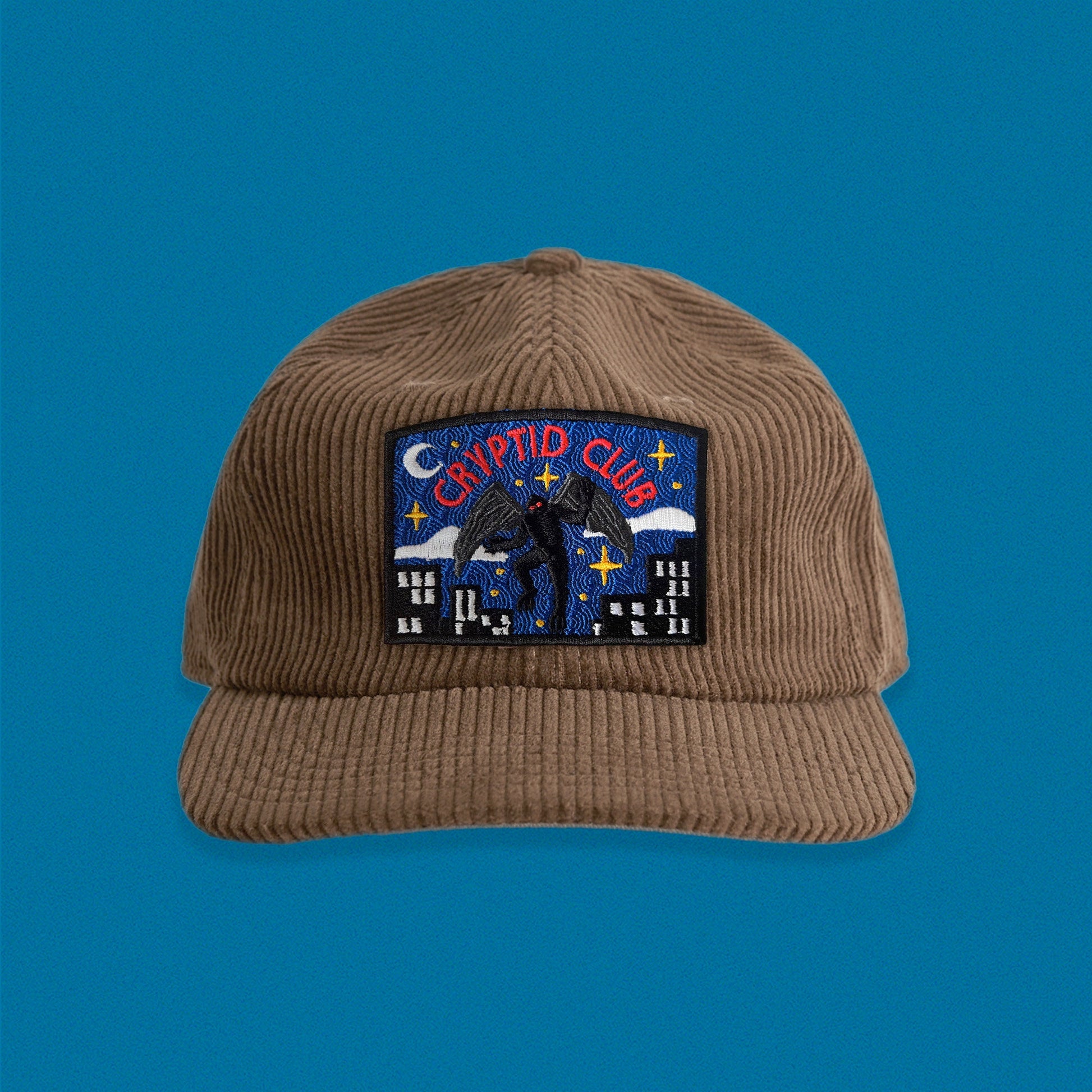 Mothman Cryptid Club Corduroy Hat