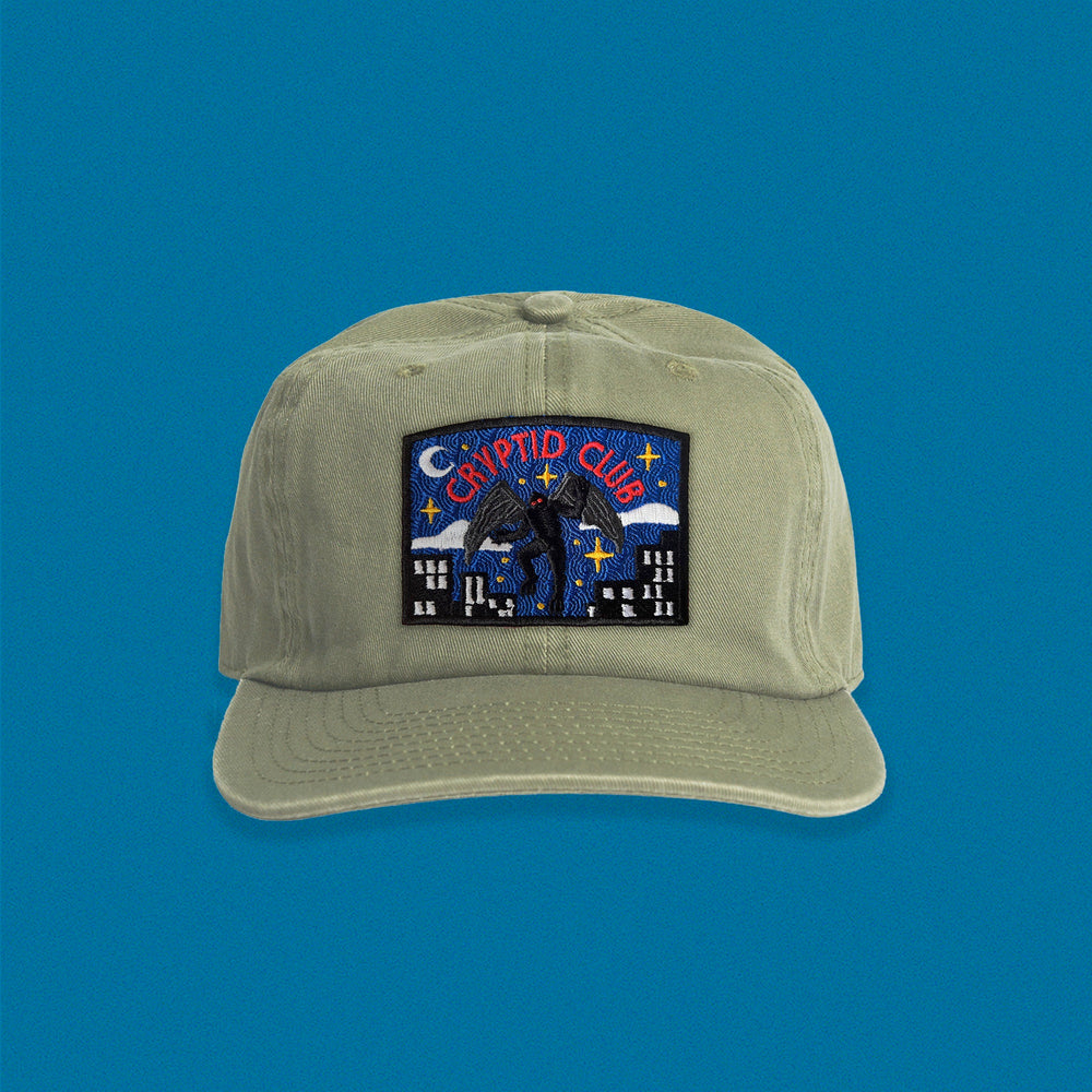 Mothman Cryptid Club Floppy Cap