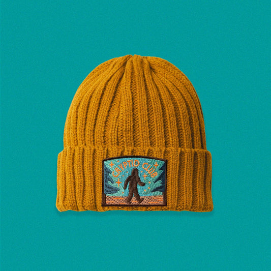 Bigfoot Cryptid Club Cable Knit Beanie