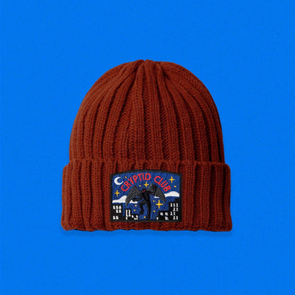 Mothman Cryptid Club Cable Knit Beanie