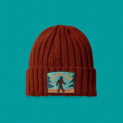 Bigfoot Cryptid Club Cable Knit Beanie