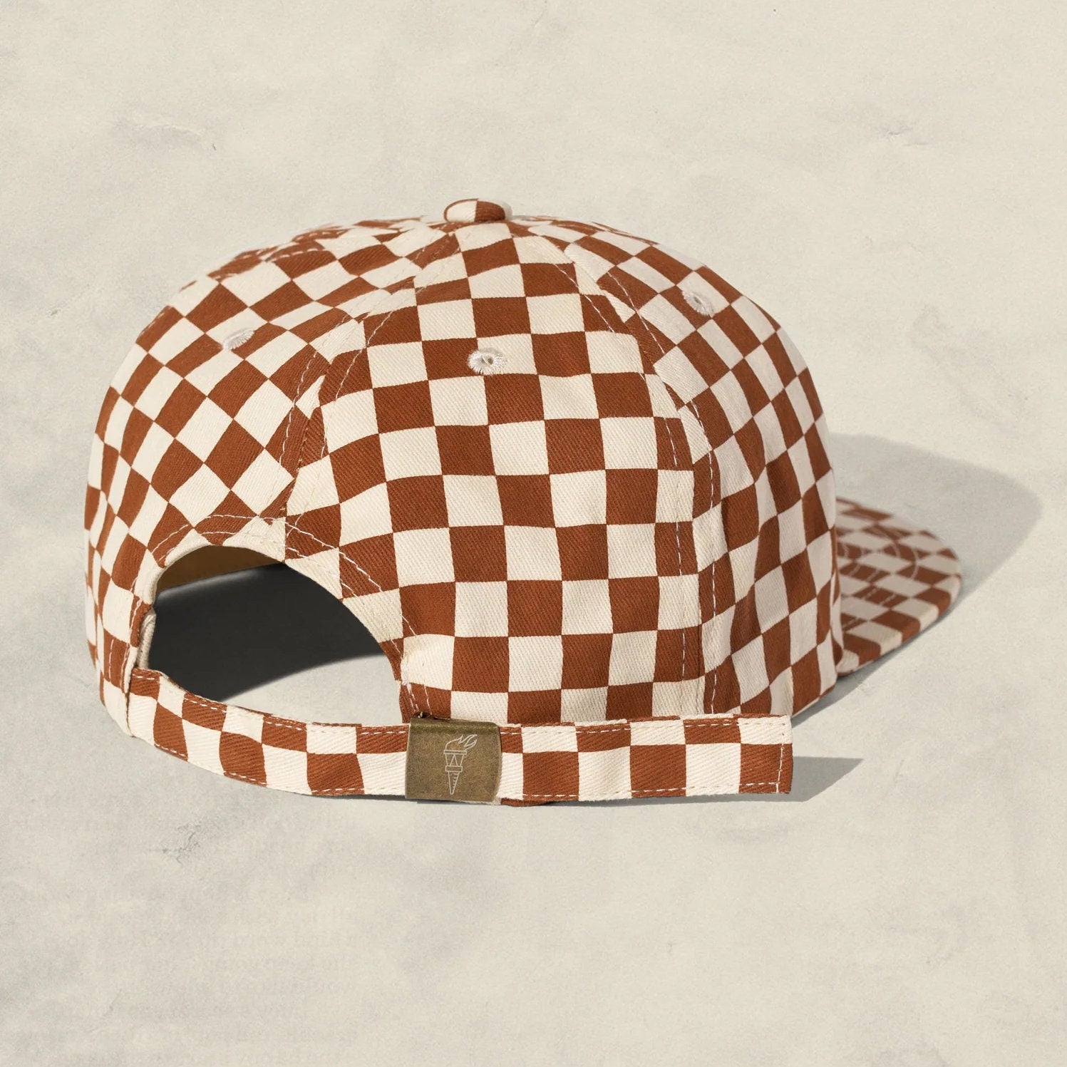 Lazy Bones 5-Panel Checkered Floppy Hat