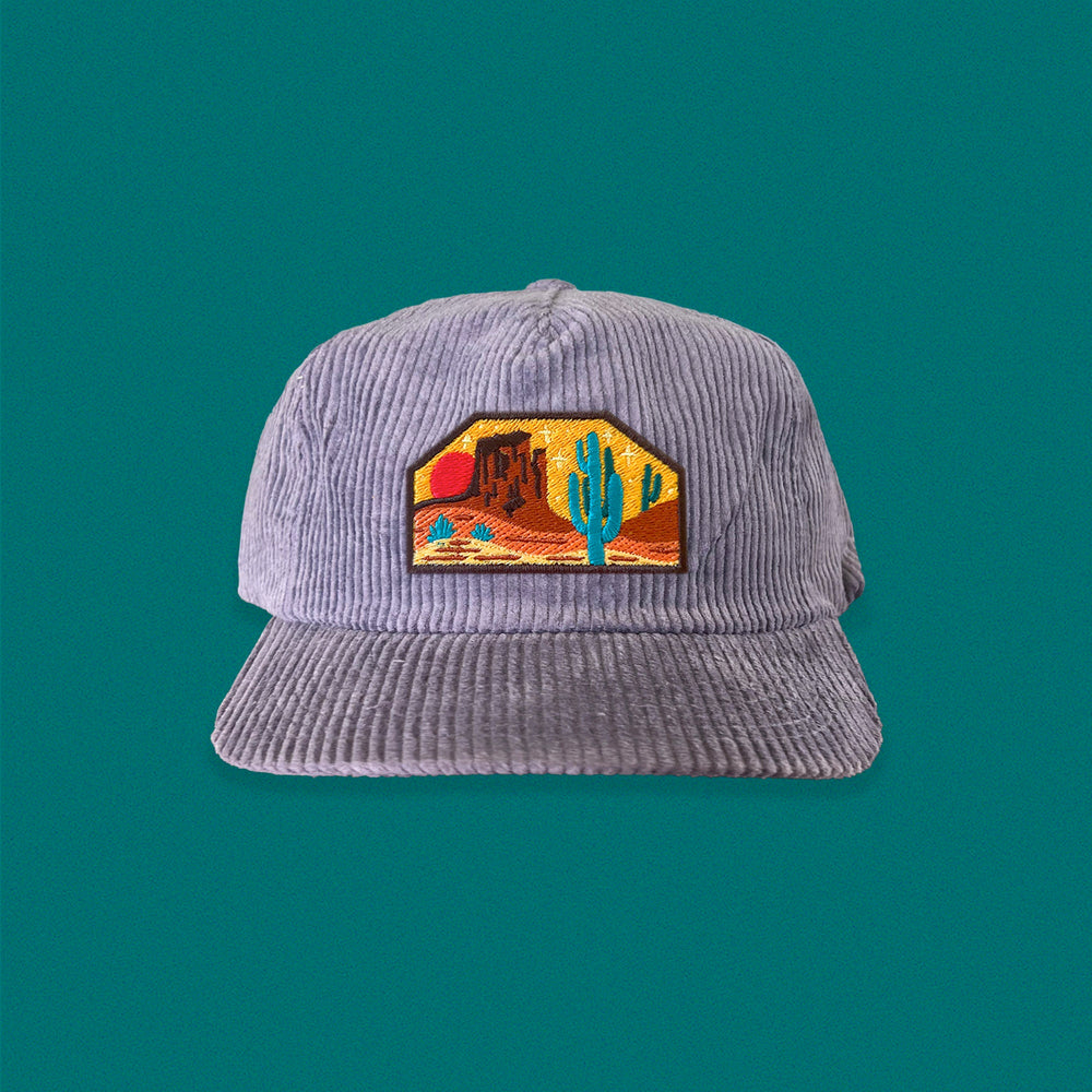 Wild West 5-Panel Corduroy Hat